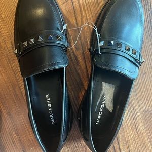 Marc Fisher Black Flats